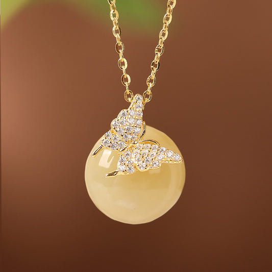 Butterfly Hetian Glow