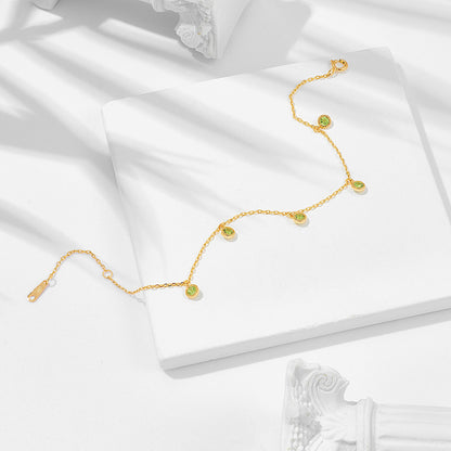 Golden Aura Opal Armband