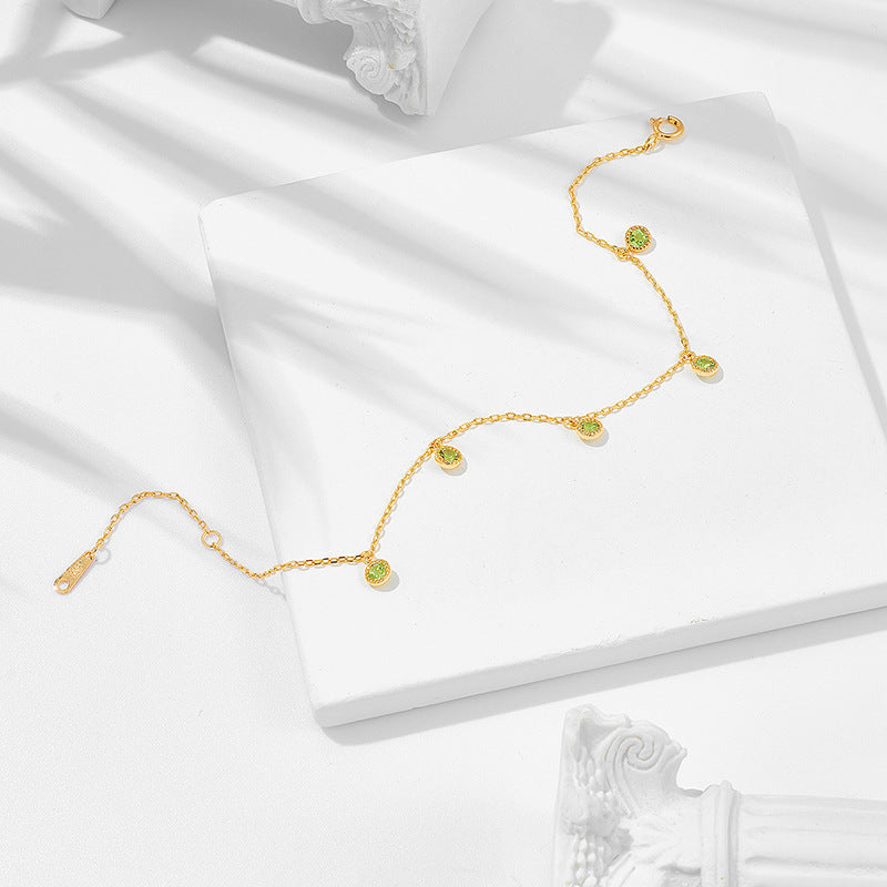 Golden Aura Opal Armband